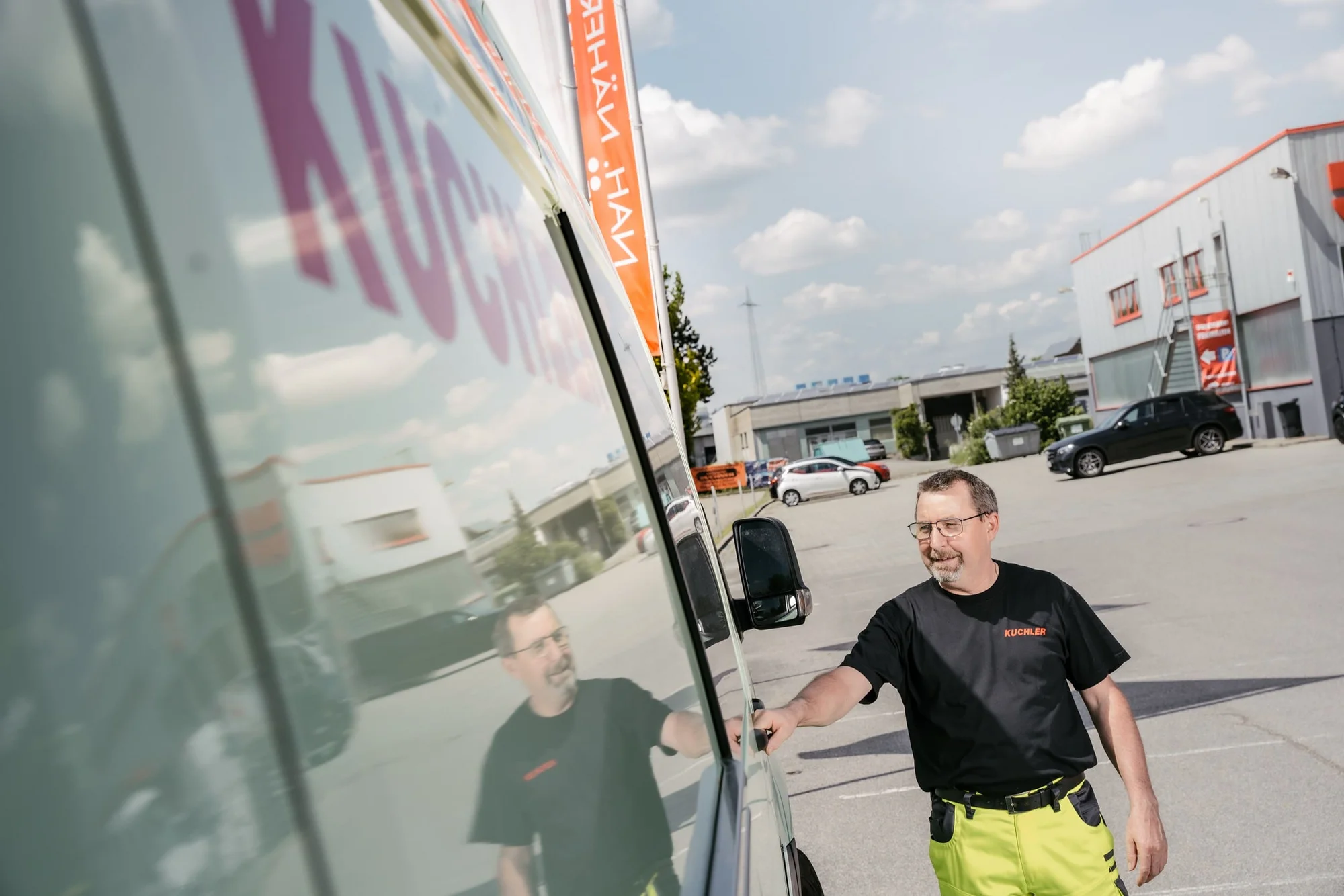 Ablauf von Kontakt bis Reinigung in Landau